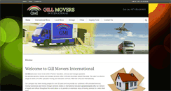 Desktop Screenshot of gillmoversuae.com